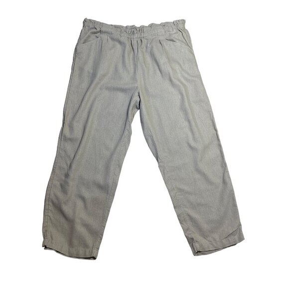 Caslon Pull On Linen Blend Jogger Pant size Large - Picture 7 of 10